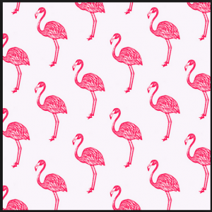 Facebook - flamingo wall paper
